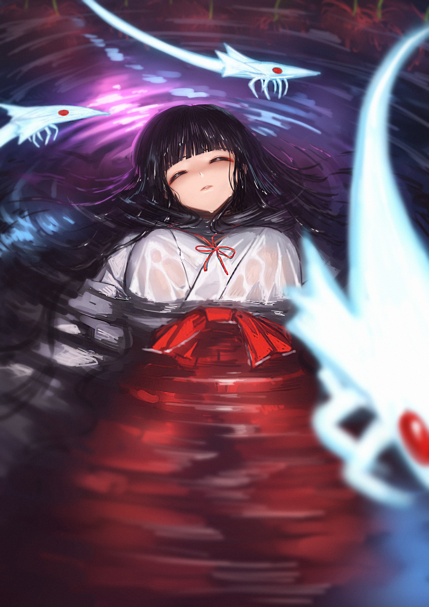 This is a pixiv picture whose title is My waifus 019 桔梗.