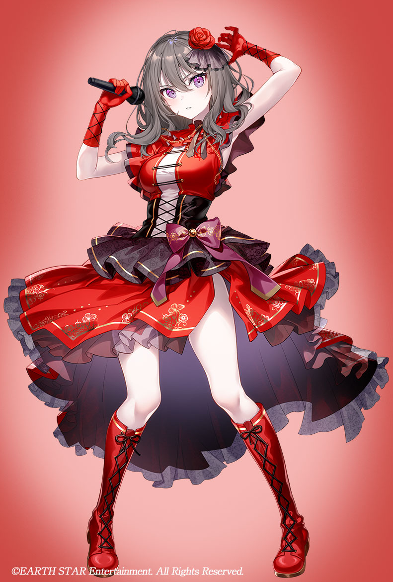 This is a pixiv picture whose title is ウタヒメドリーム 桜木 舞華.