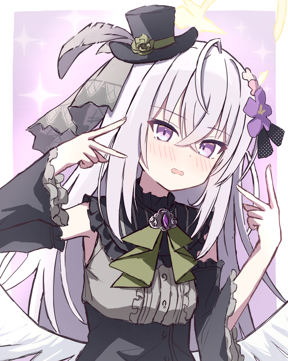 This is a pixiv picture whose title is わっぴ～アズサちゃん♡.