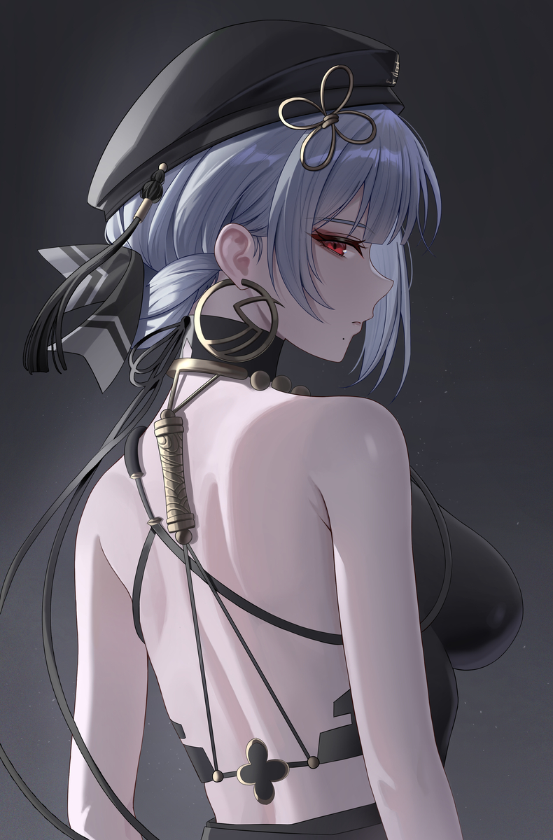 This is a pixiv picture whose title is 散华.