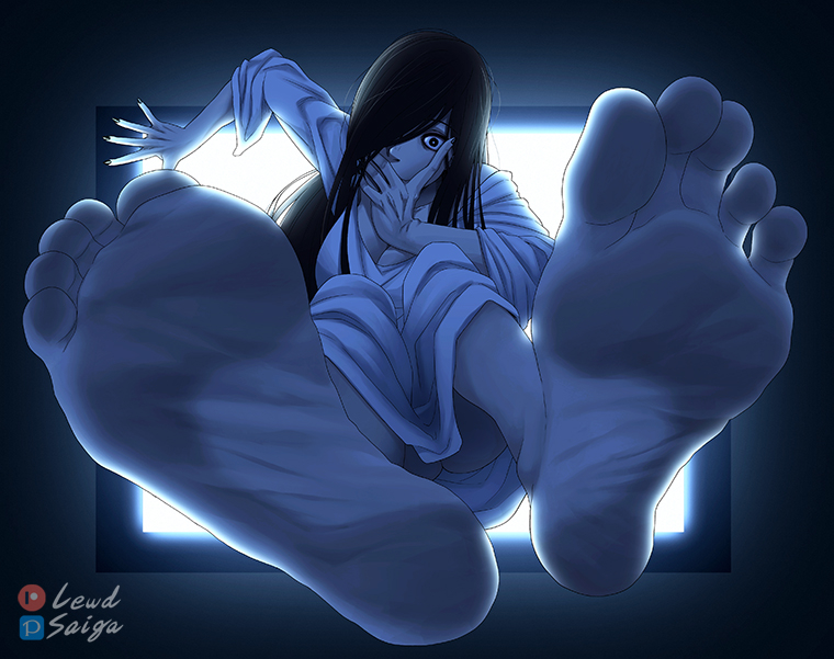 This is a pixiv picture whose title is Sadako Yamamura (Ring).