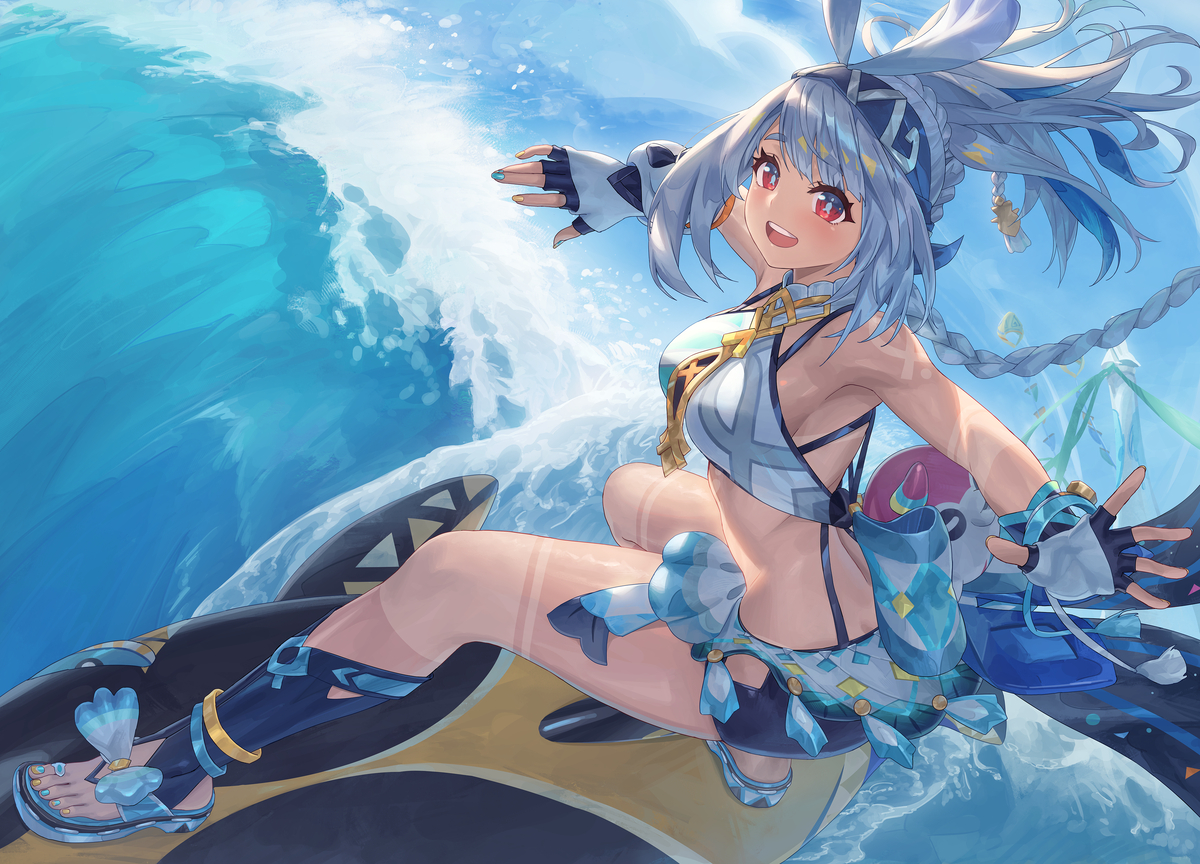 This is a pixiv picture whose title is ムアラニ.