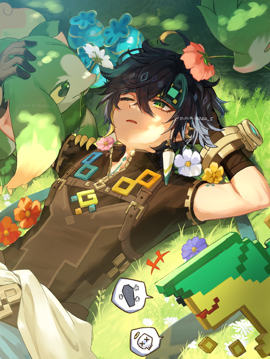 This is a pixiv picture whose title is 誕生日おめでとう💐.
