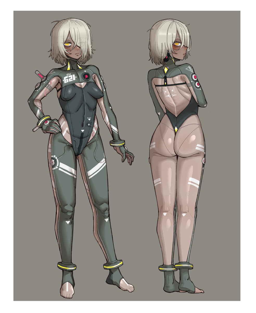 This is a pixiv picture whose title is C4-621 Pilot Suits.