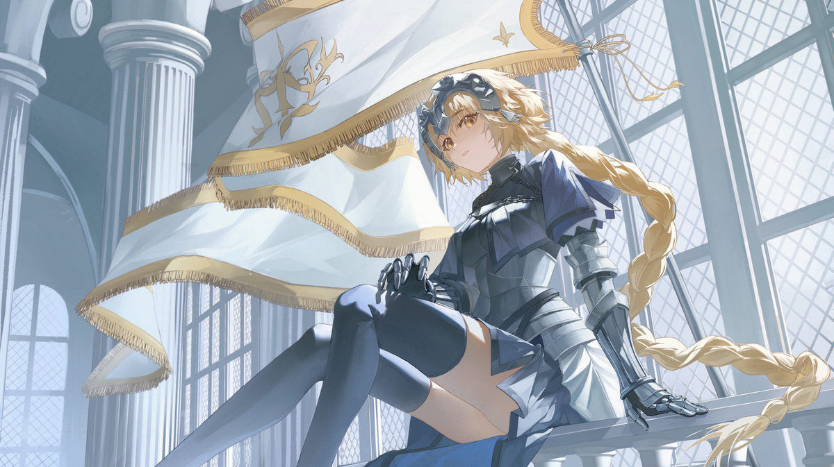 This is a pixiv picture whose title is ジャンヌ.