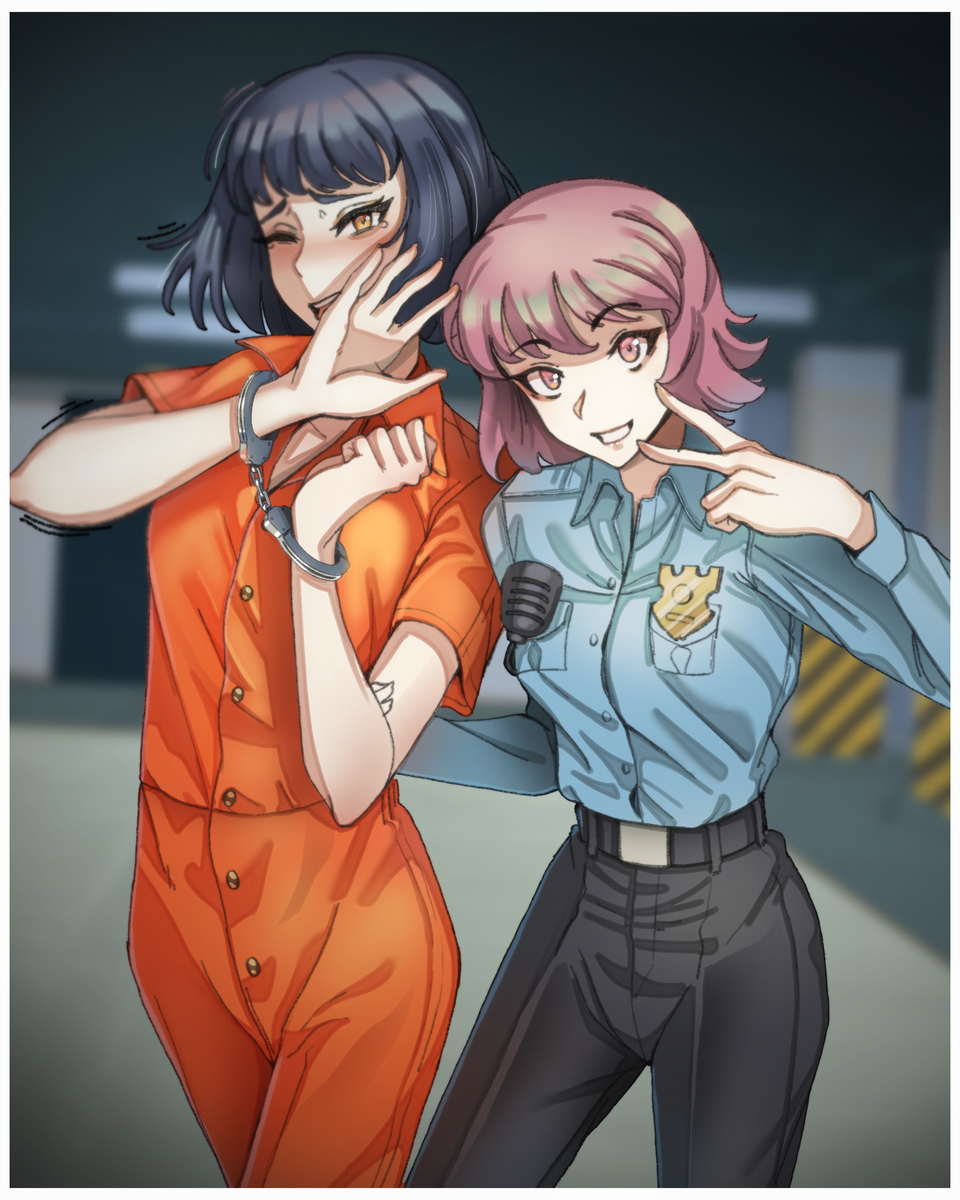 This is a pixiv picture whose title is Prison file 002-02.