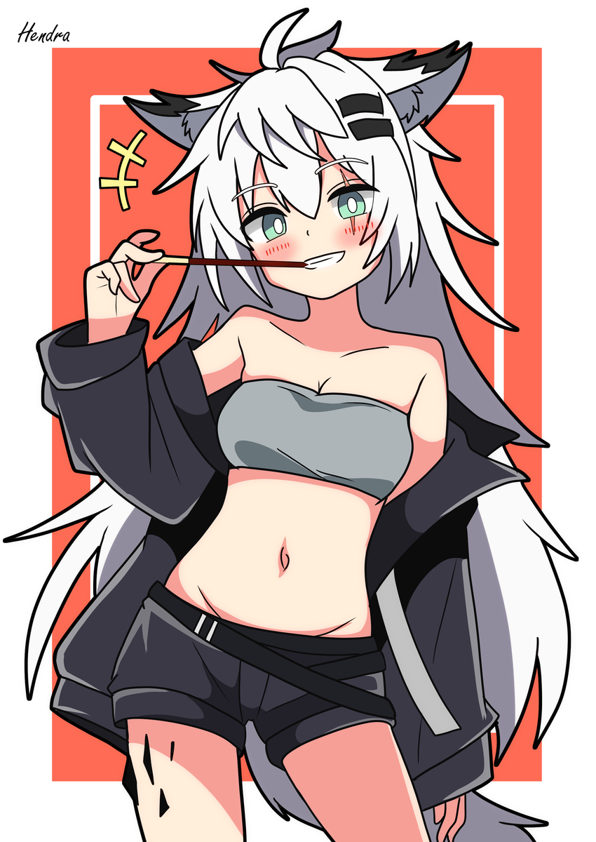 This is a pixiv picture whose title is ラップランド.
