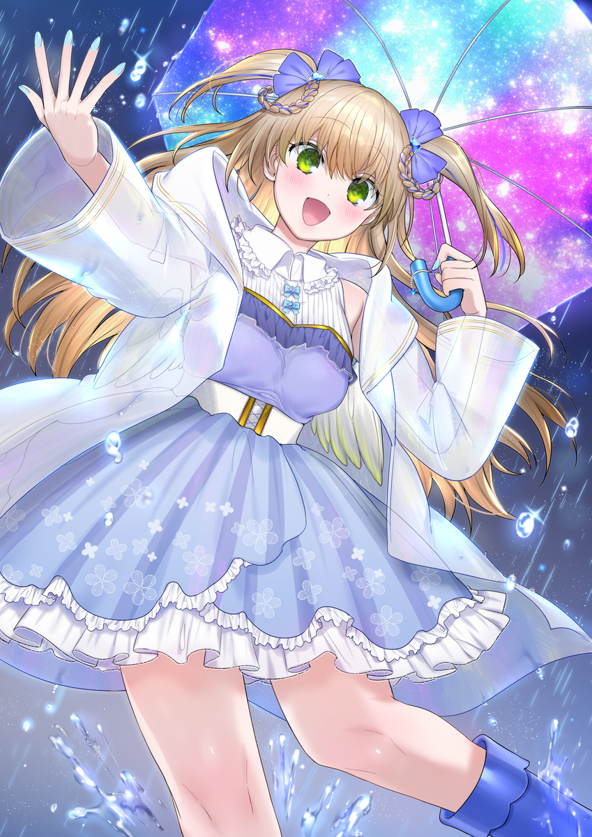 This is a pixiv picture whose title is ソラノオト.
