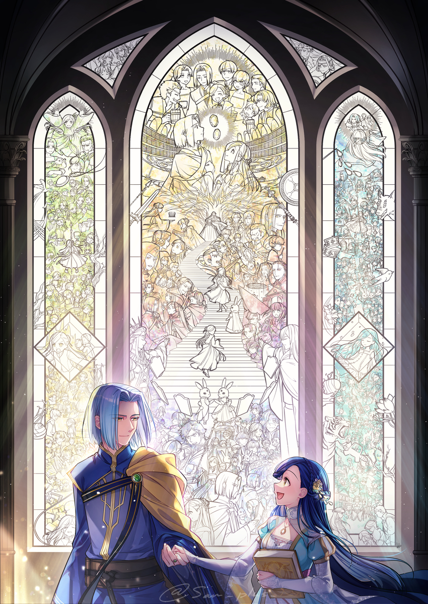 This is a pixiv picture whose title is 紡がれたその先へ.