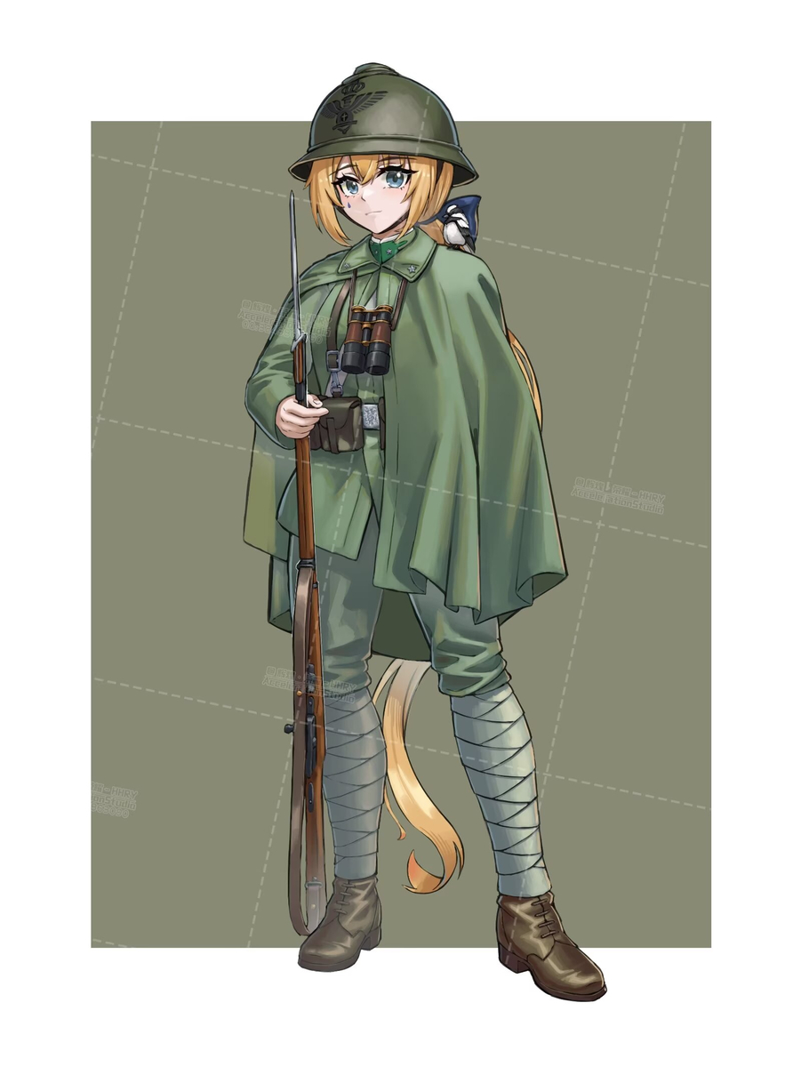 This is a pixiv picture whose title is bf1 italian Alpini soldier.