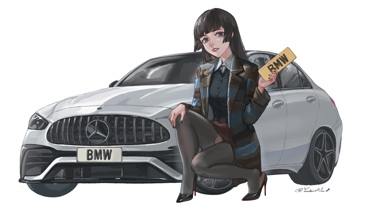 This is a pixiv picture whose title is New car~.