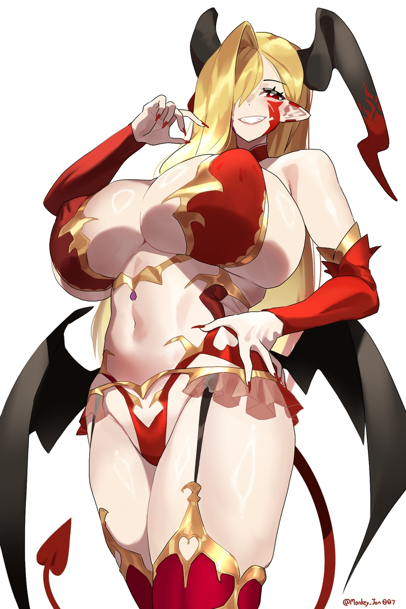 This is a pixiv picture whose title is Dragon Succubus Draco.