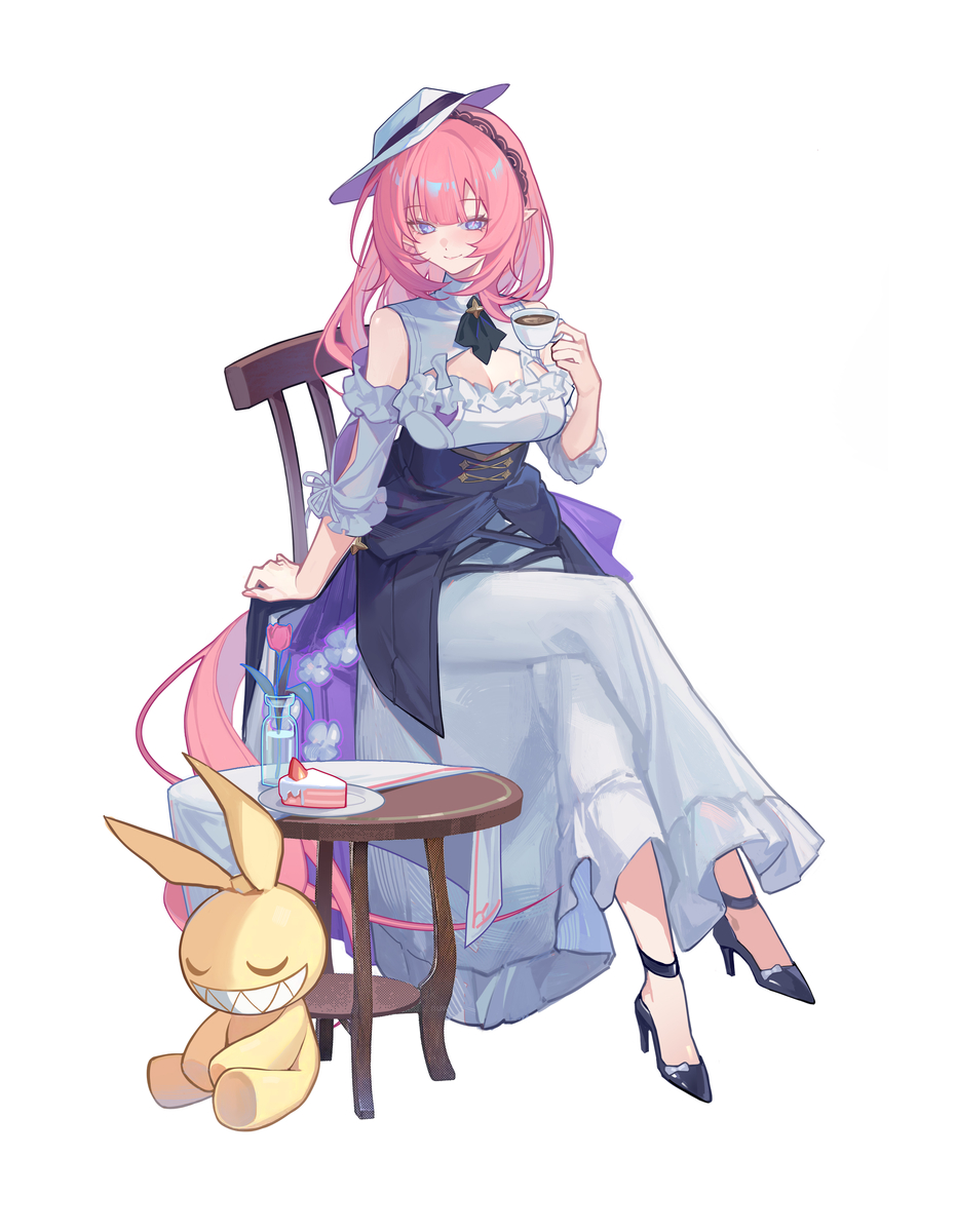 This is a pixiv picture whose title is Elysia常服.