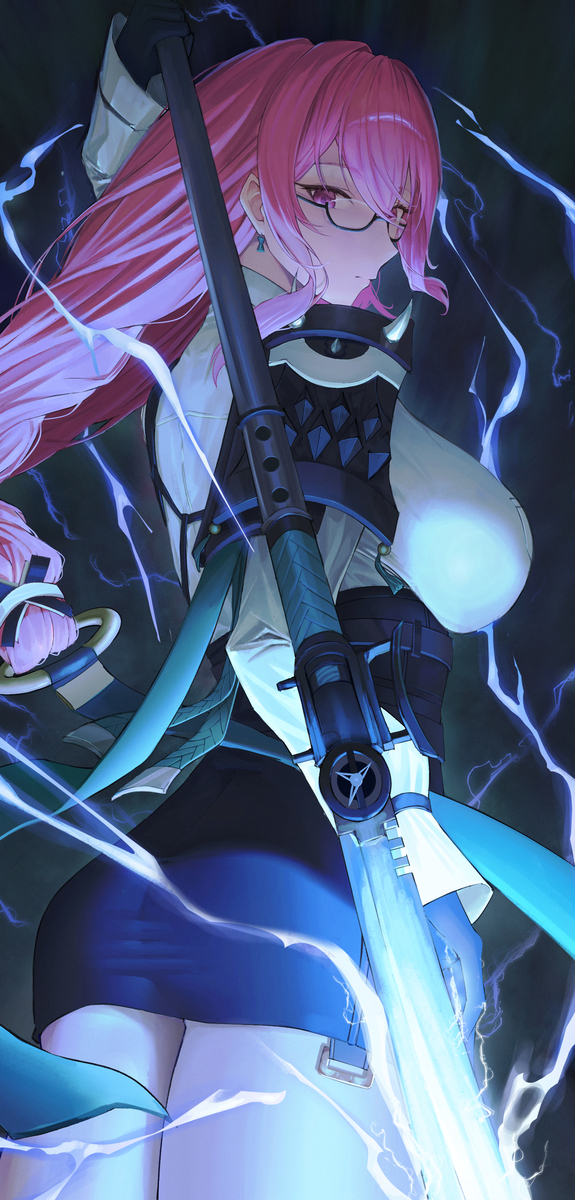 This is a pixiv picture whose title is 月城柳.