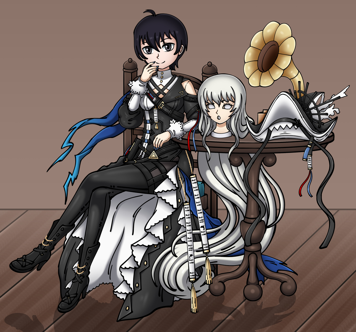 This is a pixiv picture whose title is Specter break.
