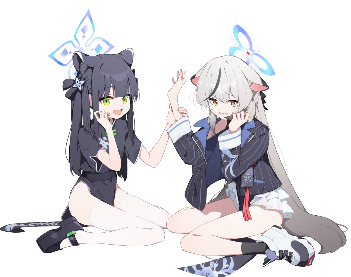 This is a pixiv picture whose title is すのはら 姉妹.
