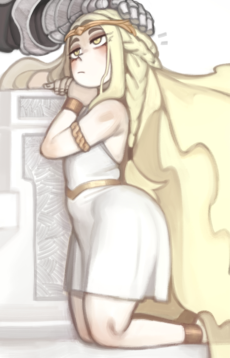 This is a pixiv picture whose title is Miquella💛.