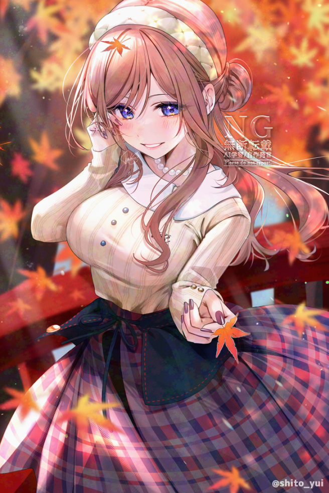 This is a pixiv picture whose title is ついてたよ？.