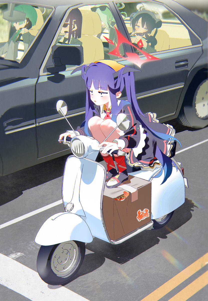 This is a pixiv picture whose title is 16日 🏍️.