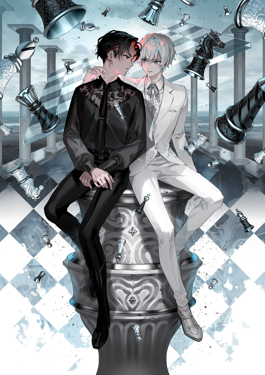 This is a pixiv picture whose title is ゲームをしないか.