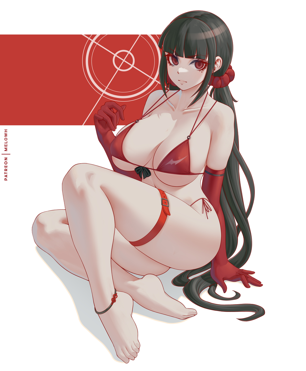 This is a pixiv picture whose title is Maki Harukawa.