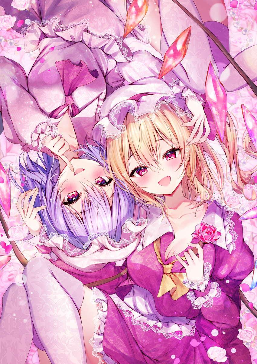This is a pixiv picture whose title is レミフラ.