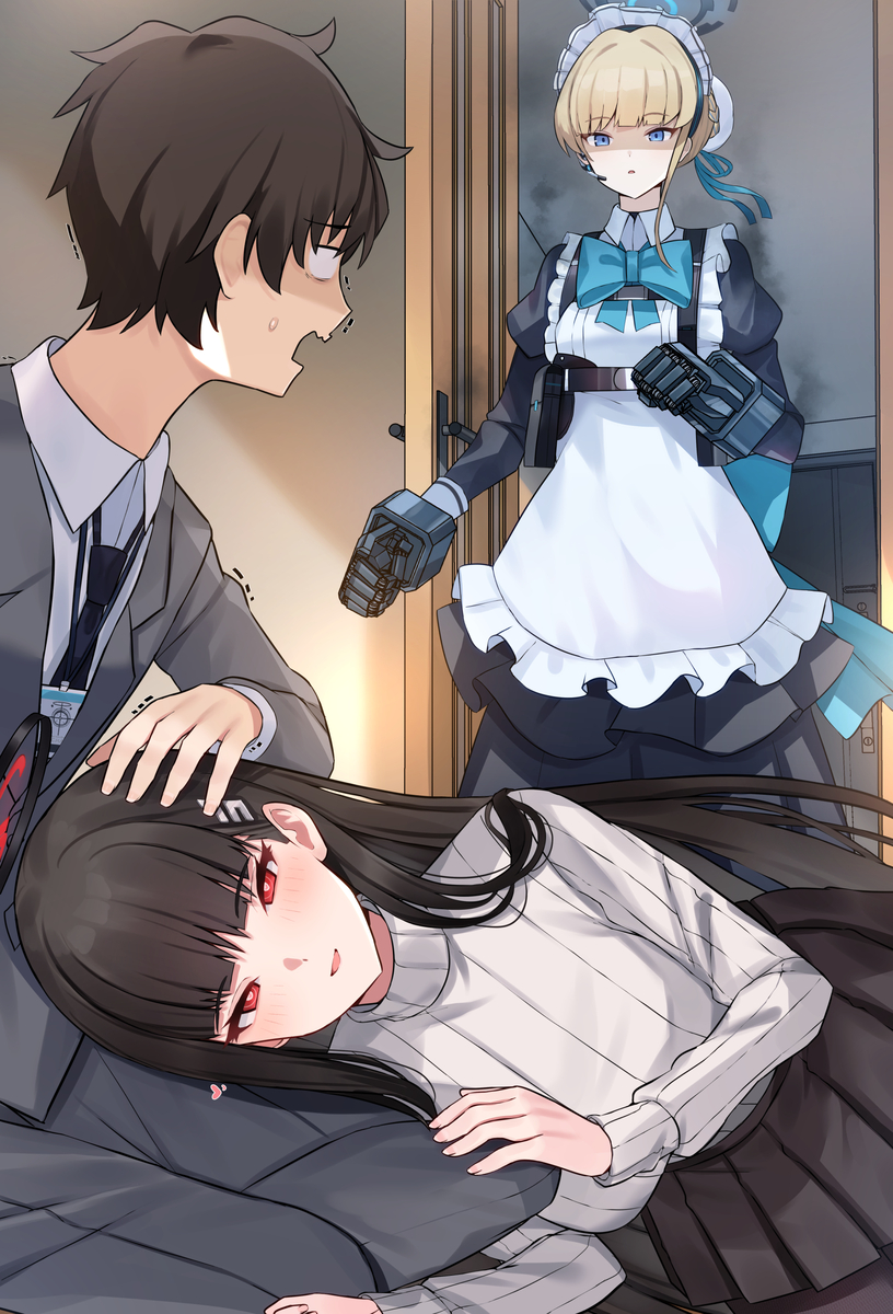 This is a pixiv picture whose title is もっと甘えさせて♡.