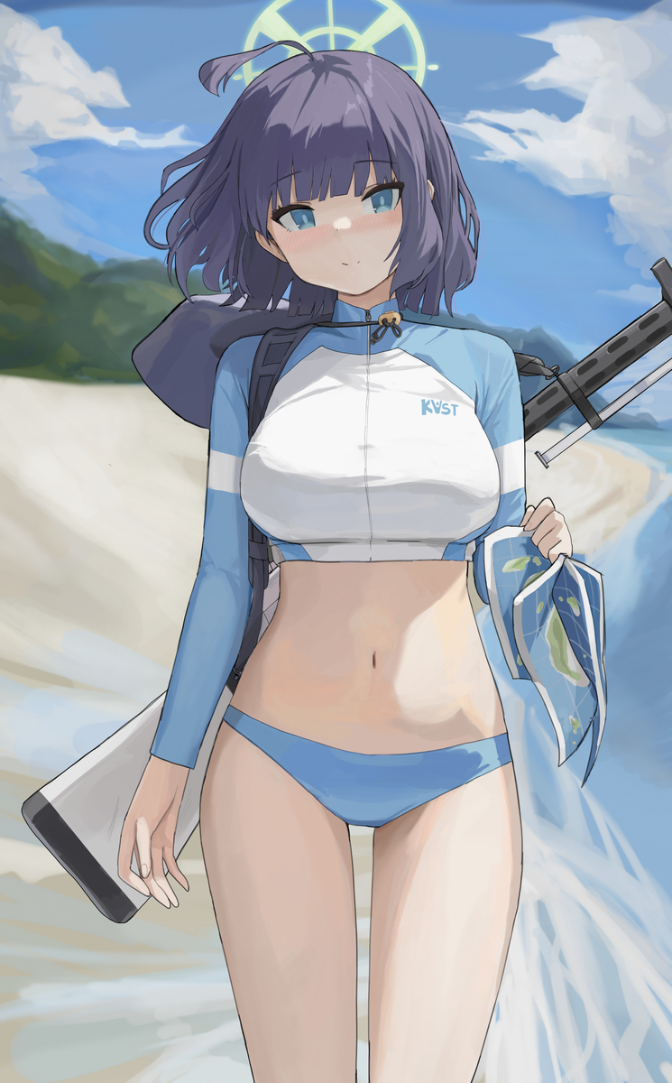 This is a pixiv picture whose title is サキ.