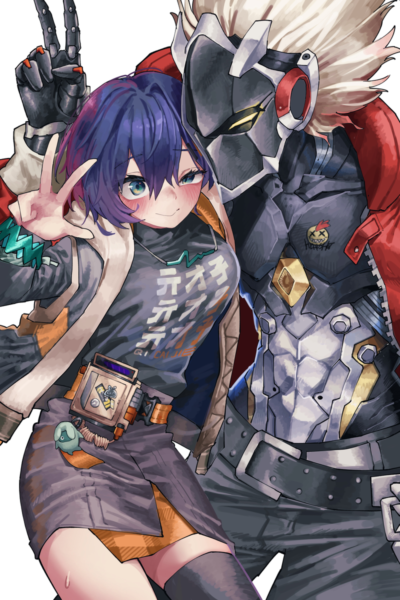 This is a pixiv picture whose title is ビリーとリン.