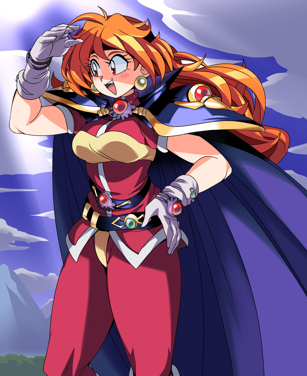 This is a pixiv picture whose title is Lina Inverse (Slayers) comm.