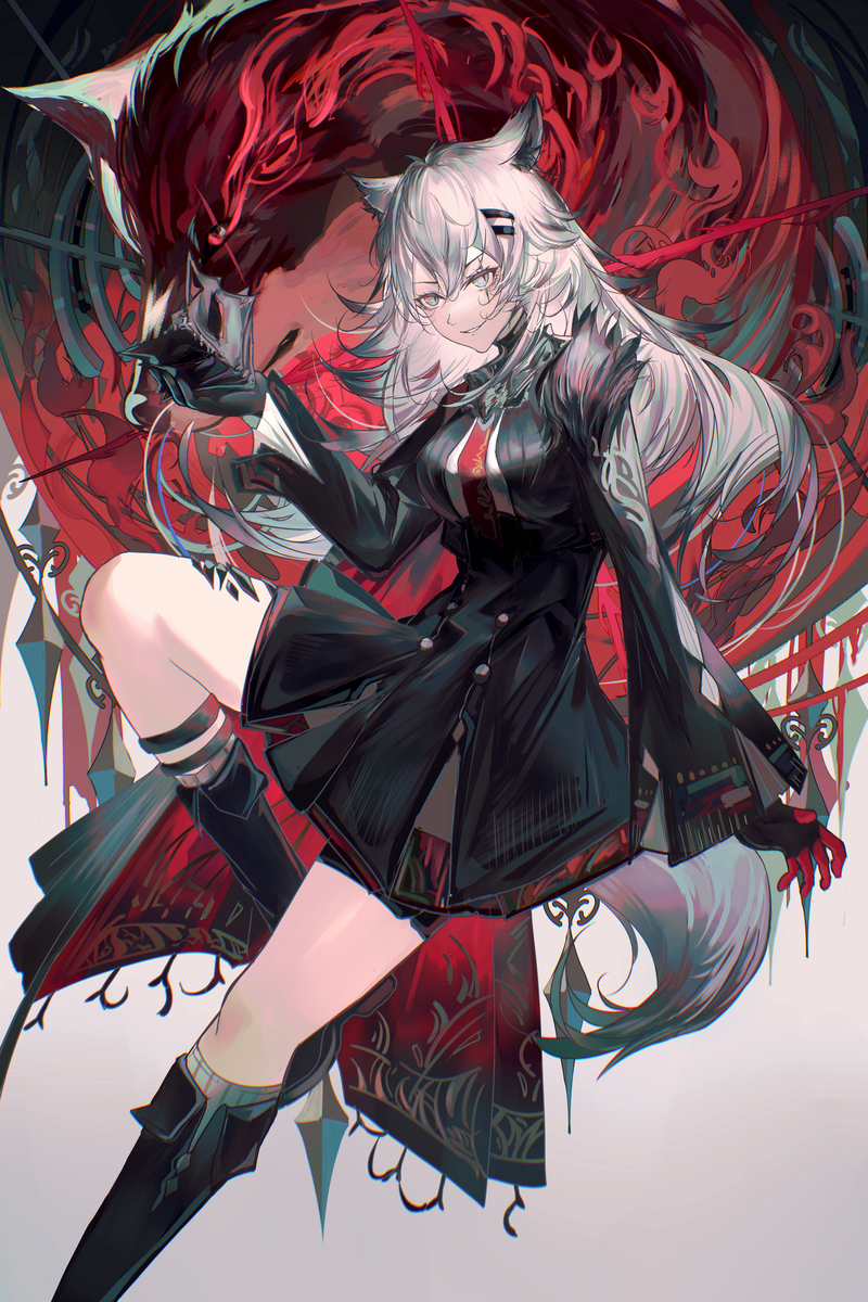 This is a pixiv picture whose title is 狼王 拉普兰德.
