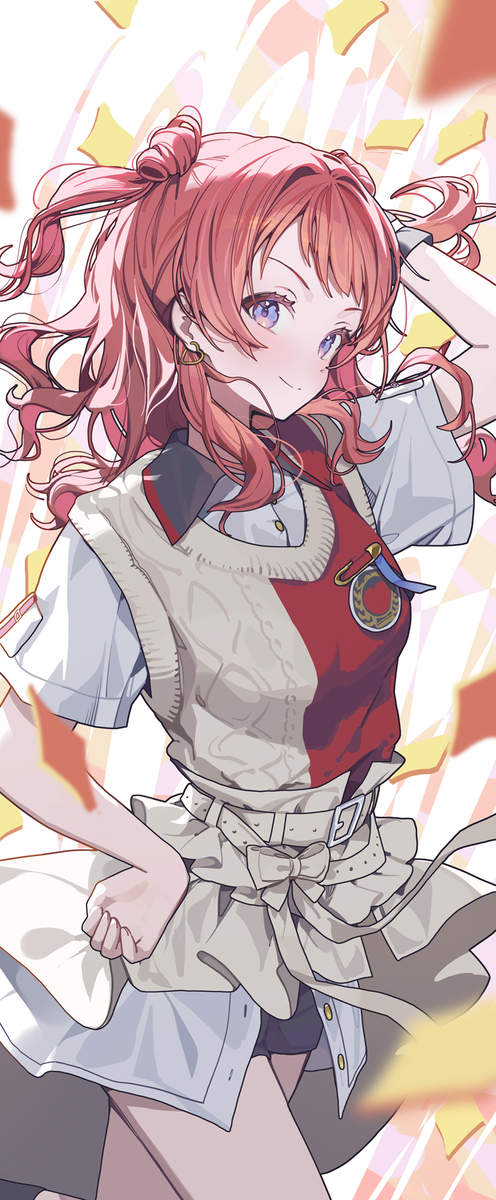 This is a pixiv picture whose title is 92日目 花海咲季.