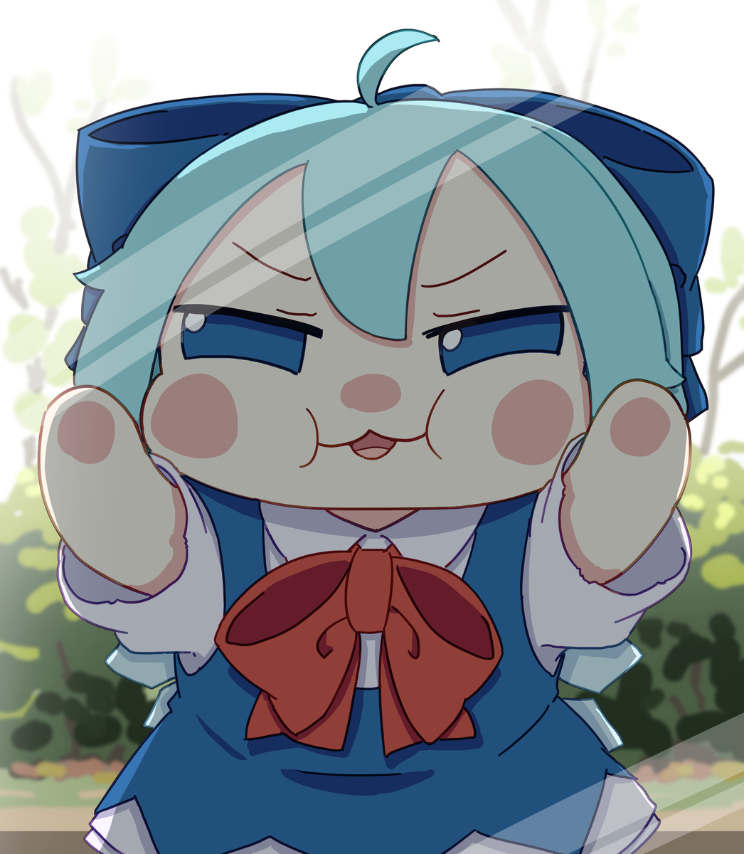 This is a pixiv picture whose title is ふ゛も゛っ！.