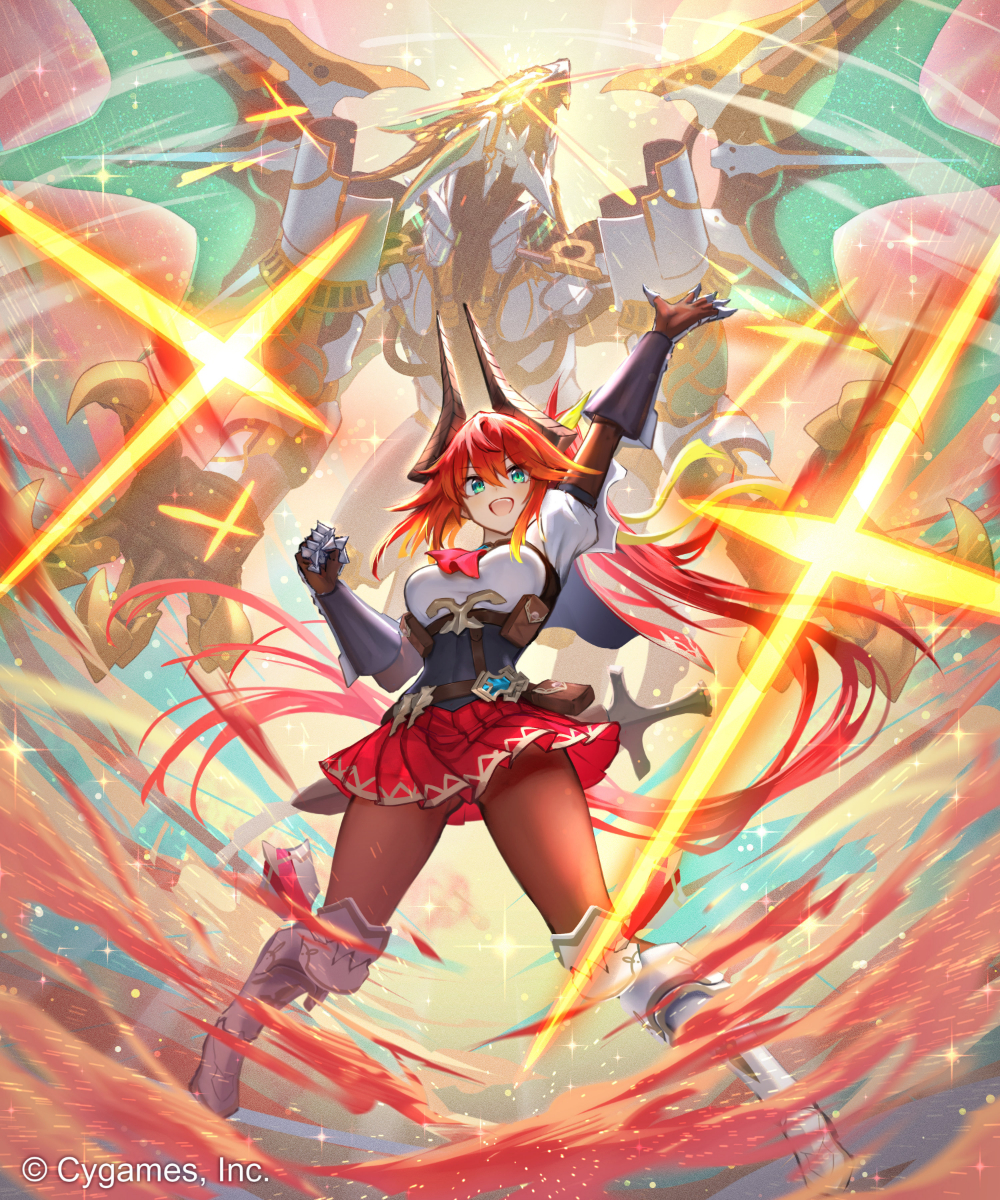 This is a pixiv picture whose title is 【Shadowverse EVOLVE】機構の解放（絵違い）.