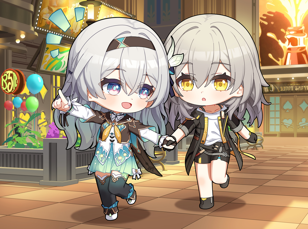 This is a pixiv picture whose title is Tales from the Golden Age.