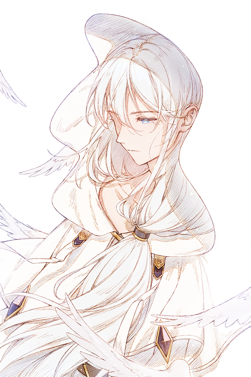 This is a pixiv picture whose title is 言えない告白.