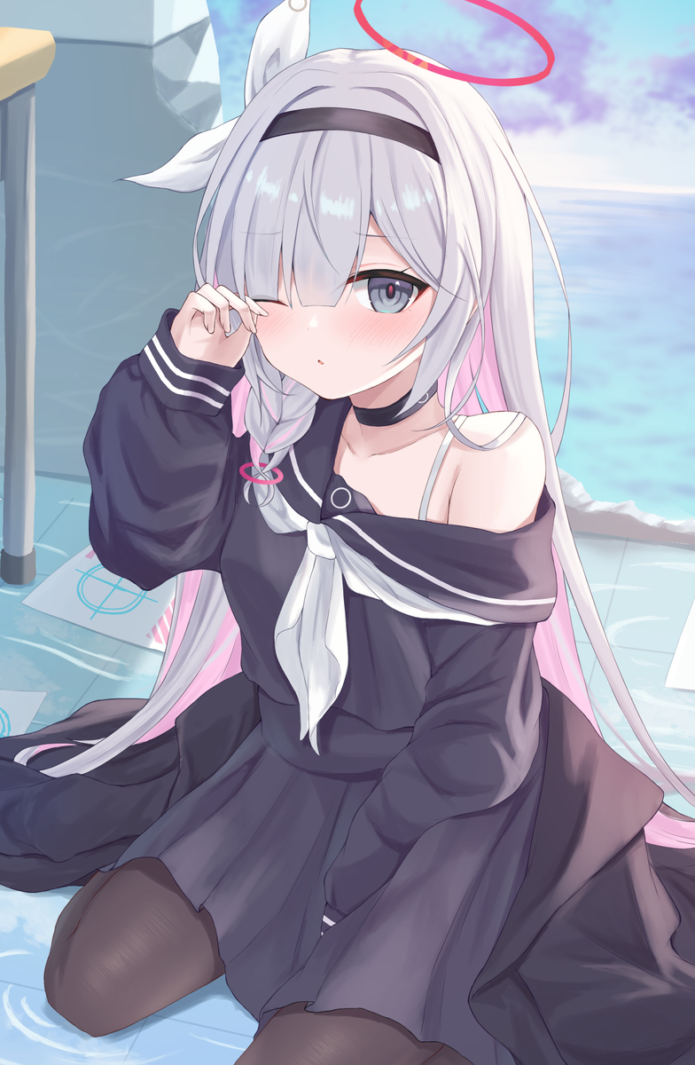 This is a pixiv picture whose title is 寝起きプラナちゃん.