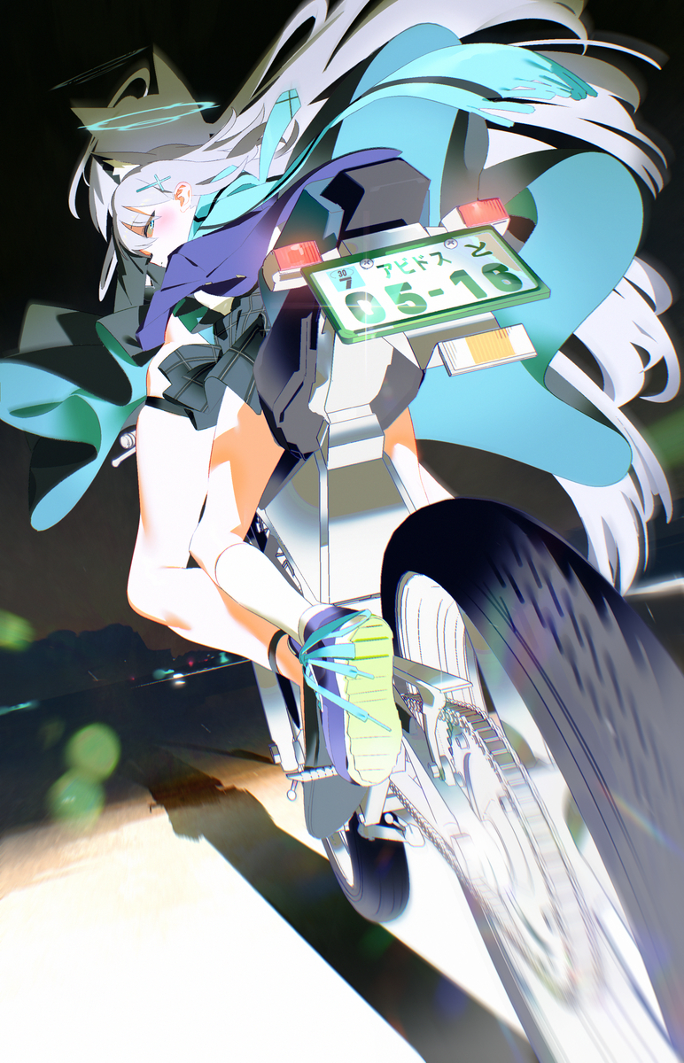 This is a pixiv picture whose title is 28日 🏍️.