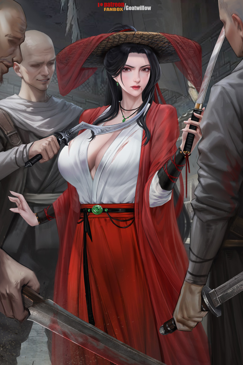 This is a pixiv picture whose title is 围捕.