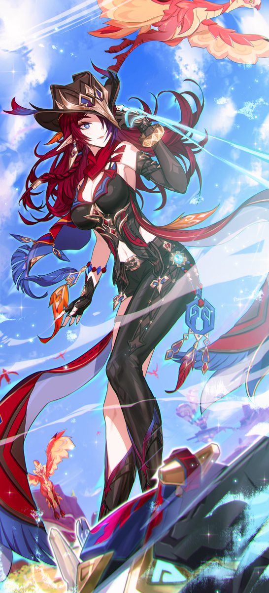 This is a pixiv picture whose title is 🪶Chaska.