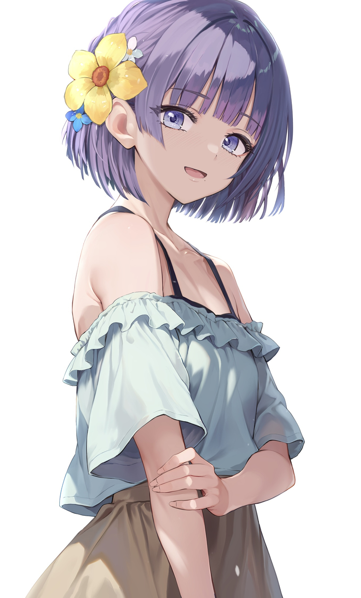 This is a pixiv picture whose title is 美鈴.