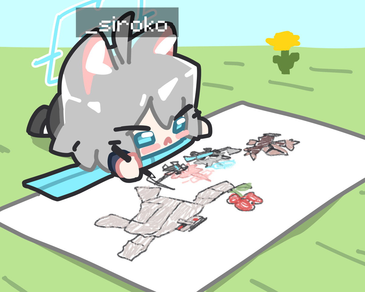 This is a pixiv picture whose title is 응. 내 친구..