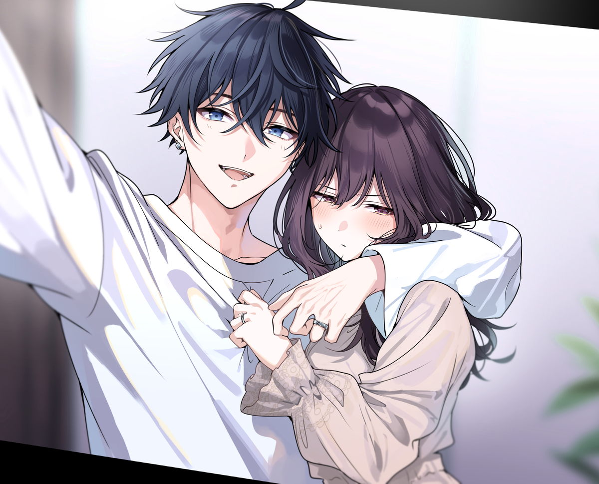 This is a pixiv picture whose title is 「セフレの市原が逃がしてくれない」発売中です！.