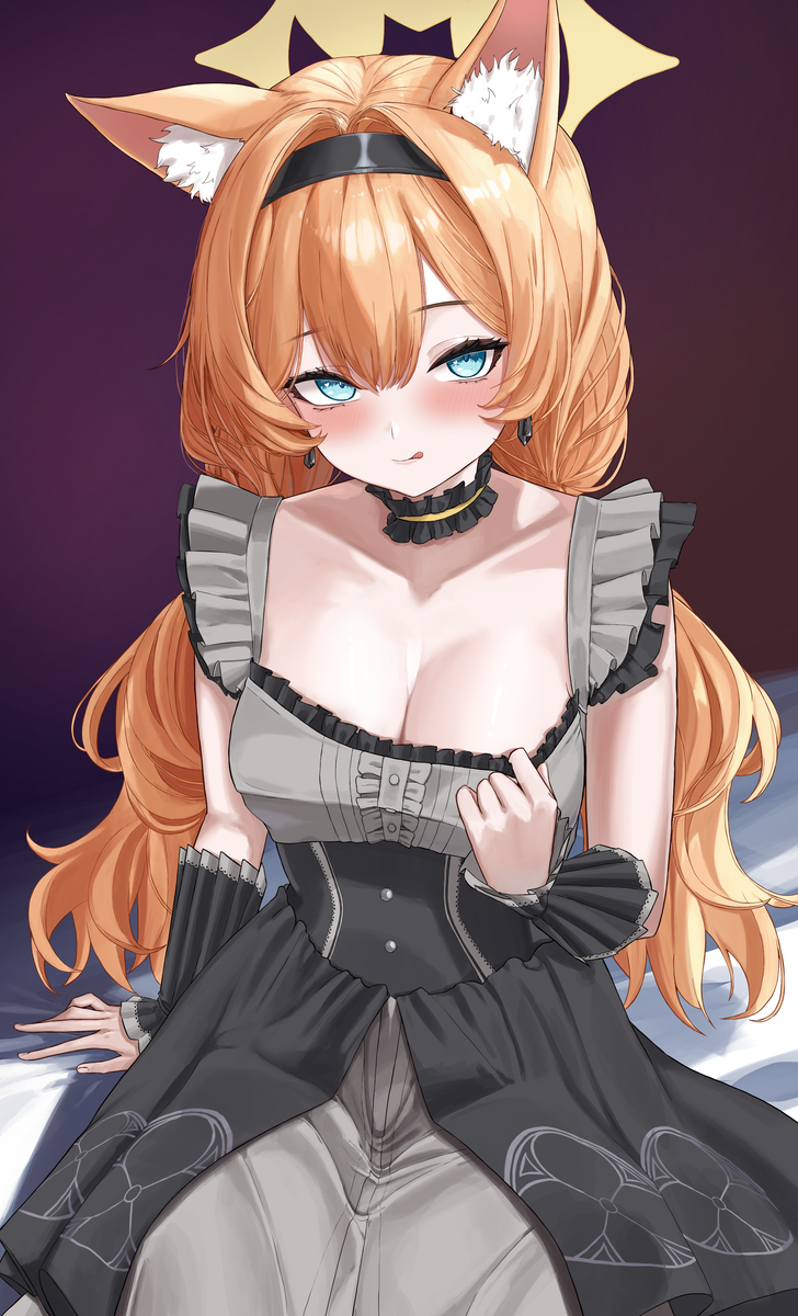 This is a pixiv picture whose title is お誘いマリー.