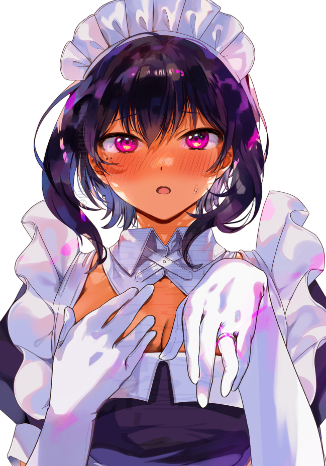 This is a pixiv picture whose title is 最近雇ったメイドが怪しい8巻.