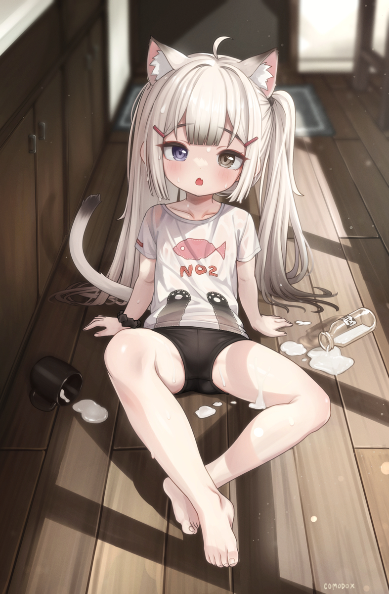 This is a pixiv picture whose title is Clumsy NONO.