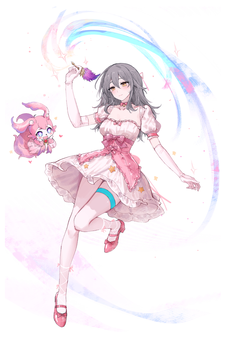 This is a pixiv picture whose title is Magical Girl Stelle.