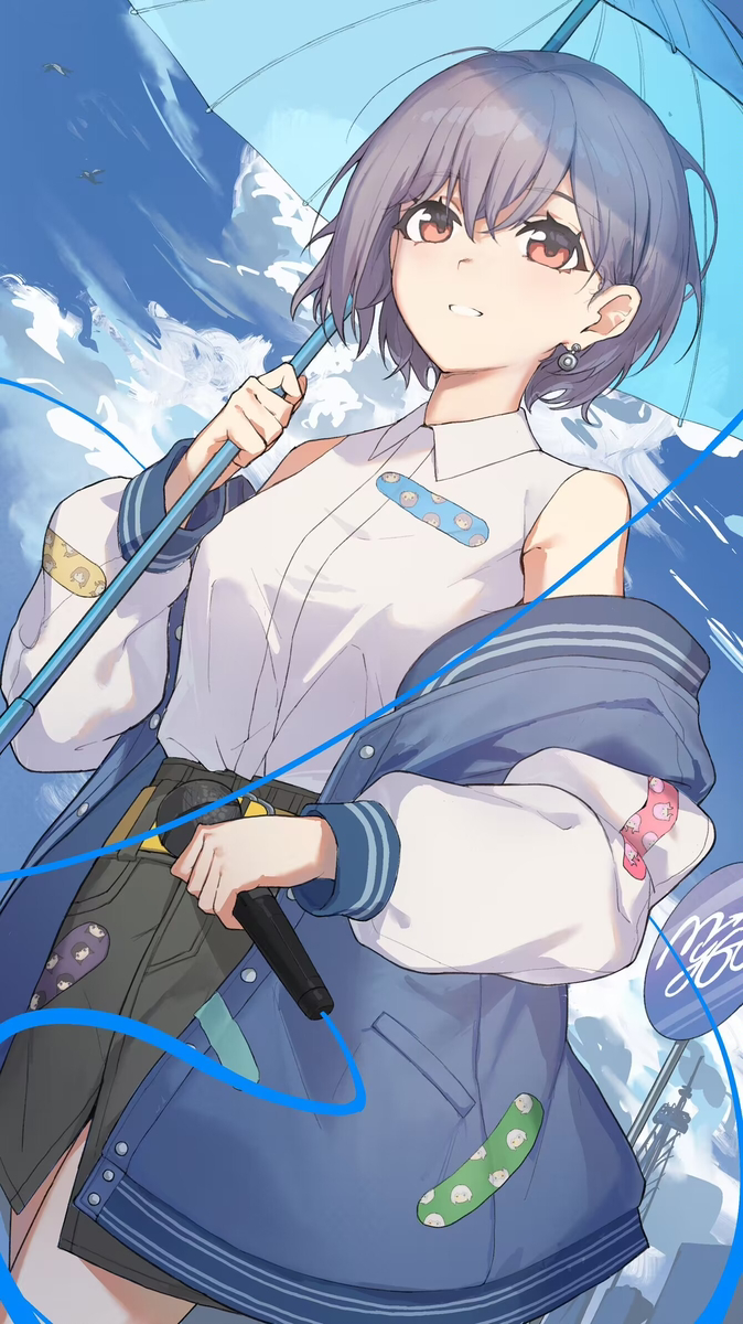 This is a pixiv picture whose title is 高松ともり.
