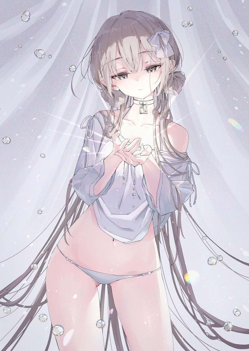 This is a pixiv picture whose title is she is.