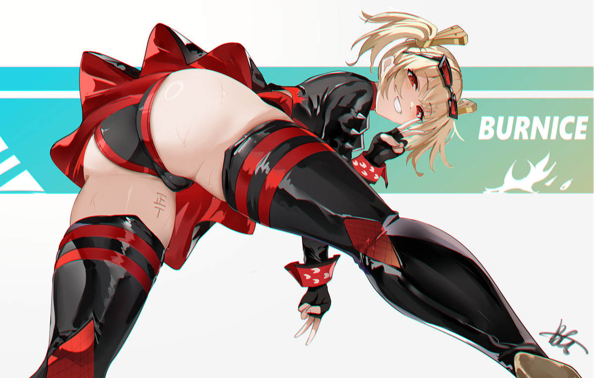 This is a pixiv picture whose title is Burnice Burnice Burnice！.